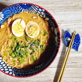 簡単☆手作り味噌ラーメン